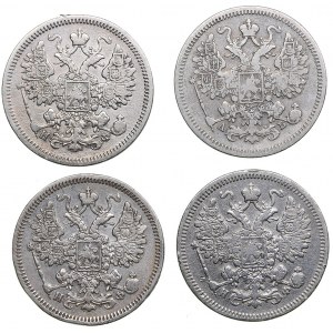 Russia 15 kopeks 1863-1866 - Alexander II (1854-1881) (4)