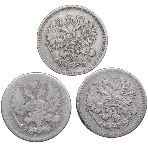 Russia 10 kopeks 1865-1870 - Alexander II (1854-1881) (3)