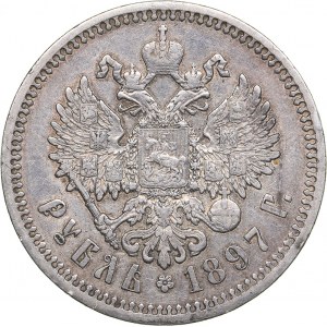 Russia Rouble 1897 АГ - Nicholas II (1894-1917)