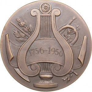 Russia - USSR table medal 200th anniversary of the birth of V.A. Mozart. 1958
