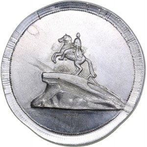 Russia - USSR table medal 250th birth anniversary of Etienne Maurice Falcone (1716-1791)