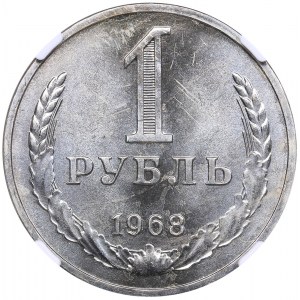 Russia - USSR Rouble 1968 NGC MS 65
