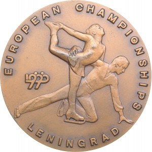 Russia - USSR table medal European Championship - Leningrad 1990