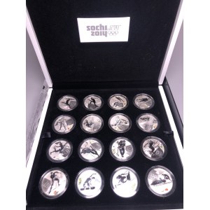 Russia 2014 Olympics coins set