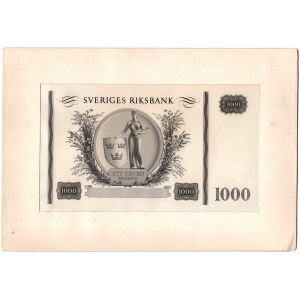 Sweden 1000 kronor ND (1952-1965)