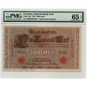 Germany 1000 mark 1910 PMG 65 EPQ