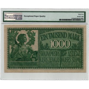 Germany - Lithuania Kowno (Kaunas) 1000 mark 1918 PMG 65 EPQ