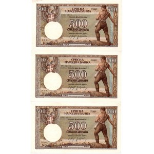 Yugoslavia 500 dinar 1942 (3)