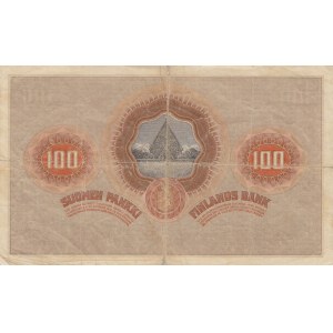 Finland 100 markkaa 1918
