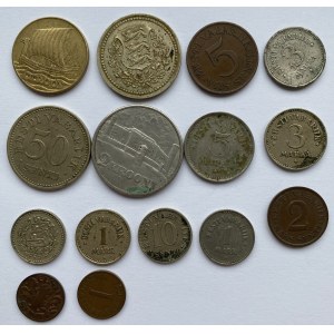 Estonia lot of coins (15)