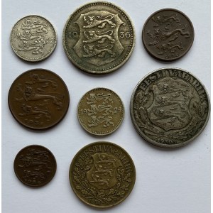 Estonia lot of coins (8)