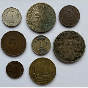Estonia lot of coins (8)