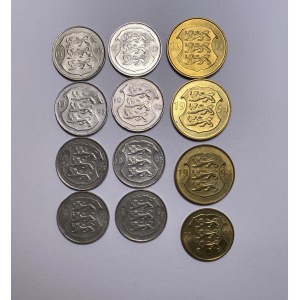 Estonia lot of coins (12)