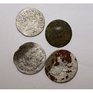 Courland coins (4)
