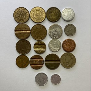 European tokens and coins (18)