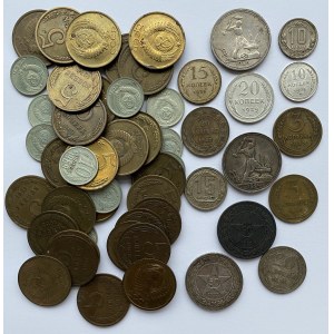 Russia - USSR  lot of coins (54)