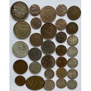 Russia, Estonia, Latvia, Germany, USA, Sweden lot of coins (31)