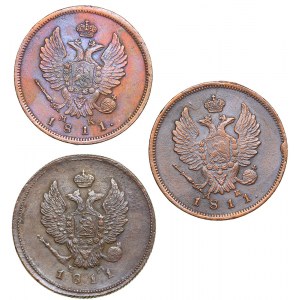 Russia 2 kopeks - Alexander I (1801-1825) (3)