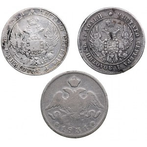 Russia 25 kopecks 1831-1849 (3)