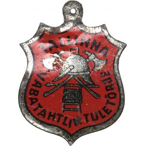 Estonia badge Tallinn Voluntary Fire Fighting brigade
