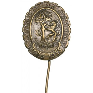 Latvian badge Liepaja 1625-1925