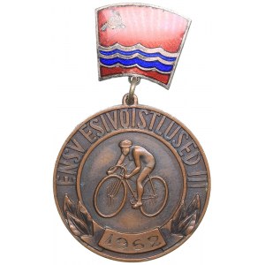 Russia - USSR badge Estonian SSR Championship III 1962