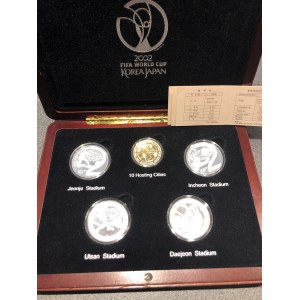 Additional lot: South Korea coins set 2002 FIFA