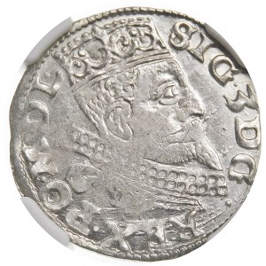 Zygmunt III Waza, Trojak 1599, Wschowa – kryza rurkowata – nieopisany
