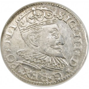 Zygmunt III Waza, Trojak 1594, Ryga – krzyżyki