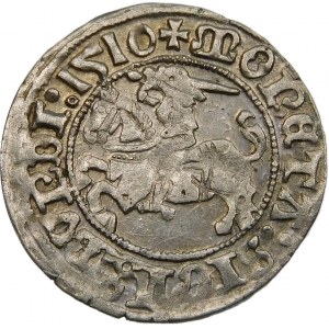 Zygmunt I Stary, Półgrosz 1510, Wilno – duże zero, czterokropek