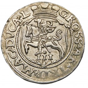 Zygmunt II August, Trojak 1564, Wilno – L/L