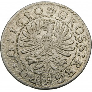 Zygmunt III Waza, Grosz 1610, Kraków – Pilawa