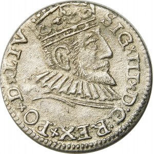Zygmunt III Waza, Trojak 1593, Ryga – LIV