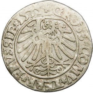 Zygmunt I Stary, Grosz 1535, Toruń – w czepcu i koronie