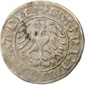 Zygmunt I Stary, Półgrosz 1510, Wilno – duże zero, dwukropek, czterokropek