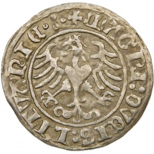 Zygmunt I Stary, Półgrosz 1510, Wilno – małe zero, czterokropek – rzadki