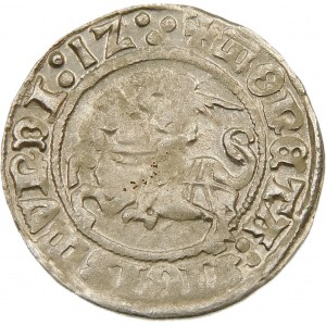 Zygmunt I Stary, Półgrosz 1512, Wilno – dwukropek, trzykropek – rzadki