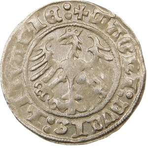 Zygmunt I Stary, Półgrosz 1512, Wilno – dwukropek, trzykropek – rzadki