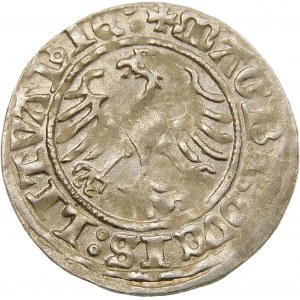 Zygmunt I Stary, Półgrosz 1513, Wilno – dwukropki – ciekawostka – piękny