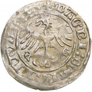 Zygmunt I Stary, Półgrosz 1515, Wilno – ukośny dwukropek, dwukropek – rzadki