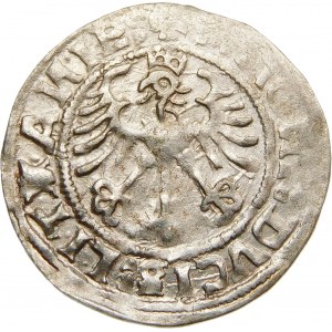 Zygmunt I Stary, Półgrosz 1519, Wilno – 6 piór – plejada błędów – nieopisany