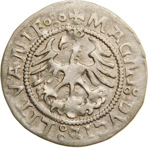 Zygmunt I Stary, Półgrosz 1523, Wilno – przebitka daty I5Z3/Z – rzadki