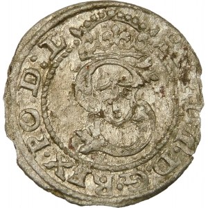Zygmunt III Waza, Szeląg 1589/8, Ryga – przebitka daty