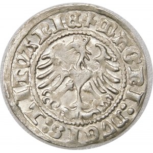 Zygmunt I Stary, Półgrosz 1512, Wilno – ukośny dwukropek – piękny