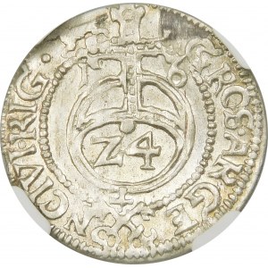Zygmunt III Waza, Grosz 1616, Ryga – SIG – piękny i rzadki
