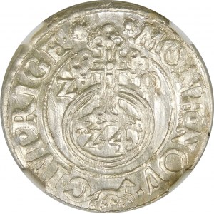 Zygmunt III Waza, Półtorak 1620, Ryga – liszka – bez Kluczy – rzadszy i piękny