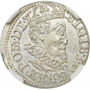 Zygmunt III Waza, Trojak 1619, Ryga – ciekawostka – rzadki i wyśmienity