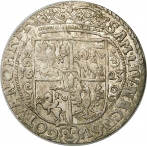 Zygmunt III Waza, Ort 1623, Bydgoszcz – PRV M – korona z krzyżykami
