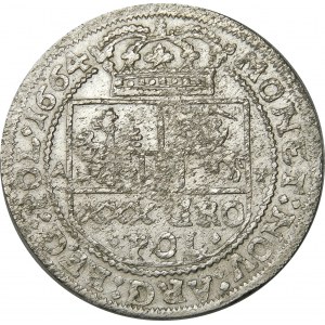 Jan II Kazimierz, Tymf 1664 AT, Kraków – SALVS ∙ – wariant