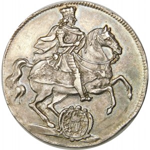 August II Mocny, ¼ talara wikariackiego 1711 ILH, Drezno